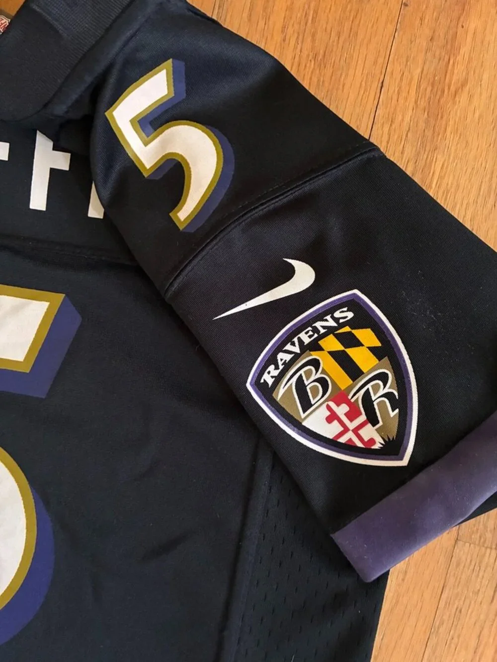 Nike Robert Griffin III RG3 #5 Baltimore Ravens Youth S Jersey